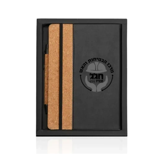 מארז מחברת ועט בחריטה